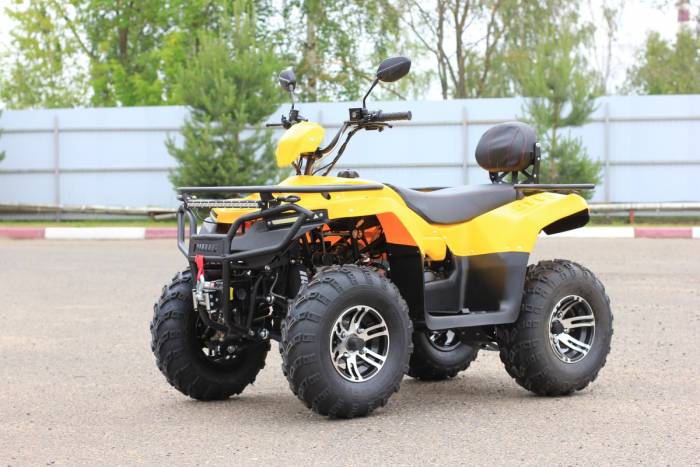 Квадроцикл IRBIS ATV 200 PREMIUM (Желтый) MSD