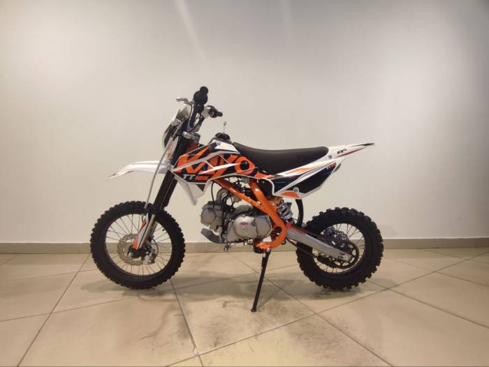 Питбайк KAYO BASIC TT125EM 17/14 KRZ (механ. сцепл., эл. стартер 2022 г.), , заводская упаковка, 1560012-789-8718 MSD