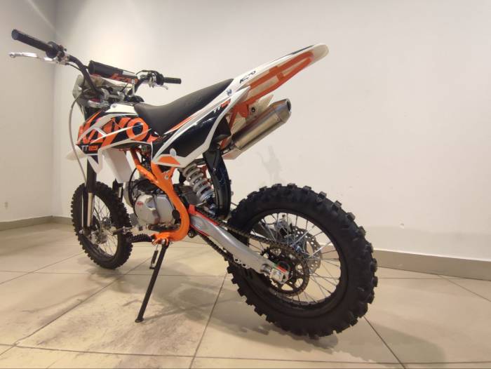 Питбайк KAYO BASIC TT125EM 17/14 KRZ (механ. сцепл., эл. стартер 2022 г.), , заводская упаковка, 1560012-789-8718 MSD