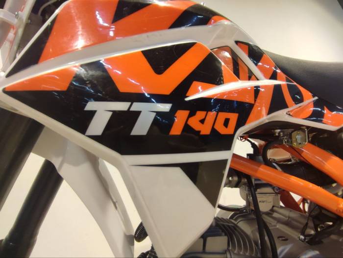 Питбайк KAYO BASIC TT140 17/14 KRZ  (механ. сцепл., кикстартер 2022 г.) MSD (T14)