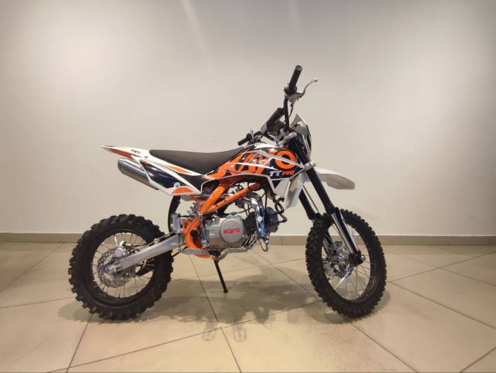 Питбайк KAYO BASIC TT140 17/14 KRZ (механ. сцепл., кикстартер 2022 г.) MSD (T14)
