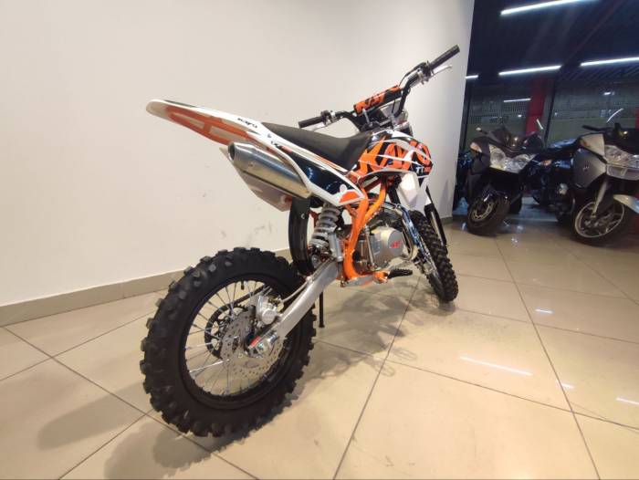 Питбайк KAYO BASIC TT125 17/14 KRZ (механ. сцепл., кикстартер, 2022 г.), , заводская упаковка, 1560012-789-4133 MSD (TT125)