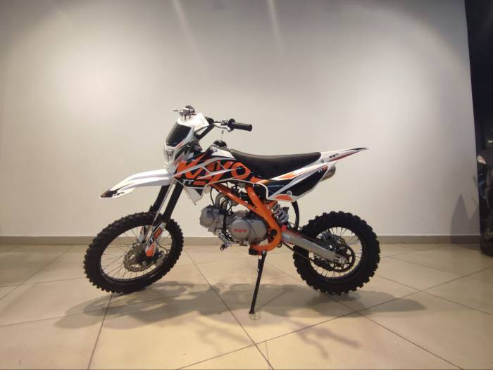 Питбайк KAYO BASIC TT125 17/14 KRZ (механ. сцепл., кикстартер, 2022 г.), , заводская упаковка, 1560012-789-4133 MSD (TT125)