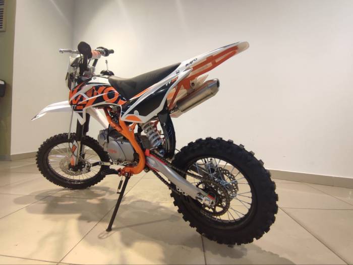Питбайк KAYO BASIC TT125 17/14 KRZ (механ. сцепл., кикстартер, 2022 г.), , заводская упаковка, 1560012-789-4133 MSD (TT125)