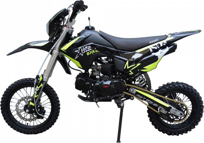 Питбайк BSE EXA SA 14/12 Green (Полуавтоматическая КПП) MSD (EXAG)
