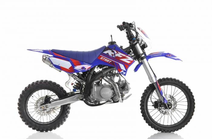 Питбайк, Мотоцикл Кроссовый Apollo RFZ START 125LE, 17/14 (Синий) MSD (AB)