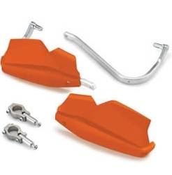 Защита руля стиль KTM оранжевый