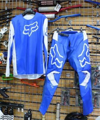 Комплект формы FOX180 синий/белый. 38р