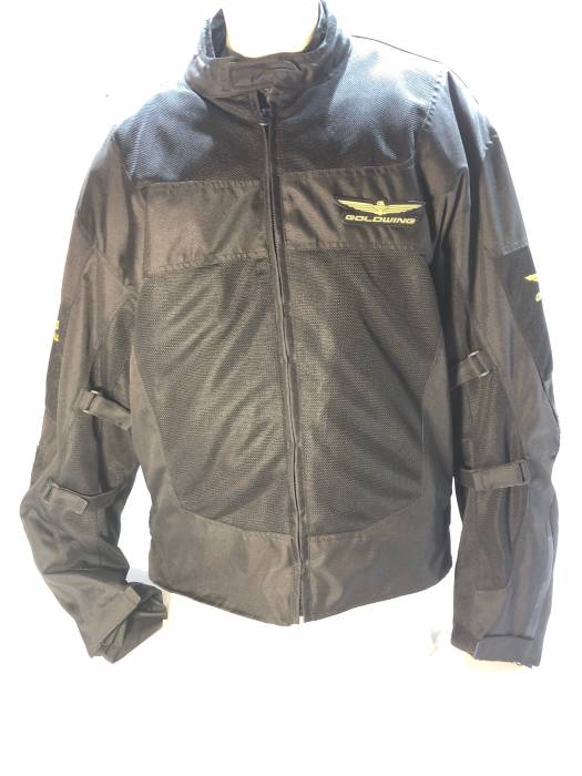 Куртка мужская текстиль/сетка GOLDWING GOLD, Черный XL