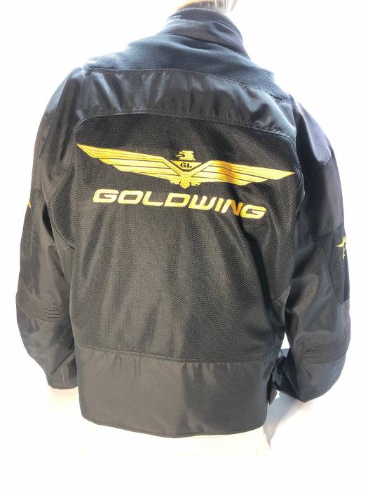 Куртка мужская текстиль/сетка GOLDWING GOLD, Черный XL