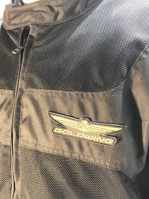 Куртка мужская текстиль/сетка GOLDWING GOLD, Черный XL