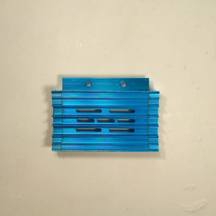 Радиатор алюминиевый синий