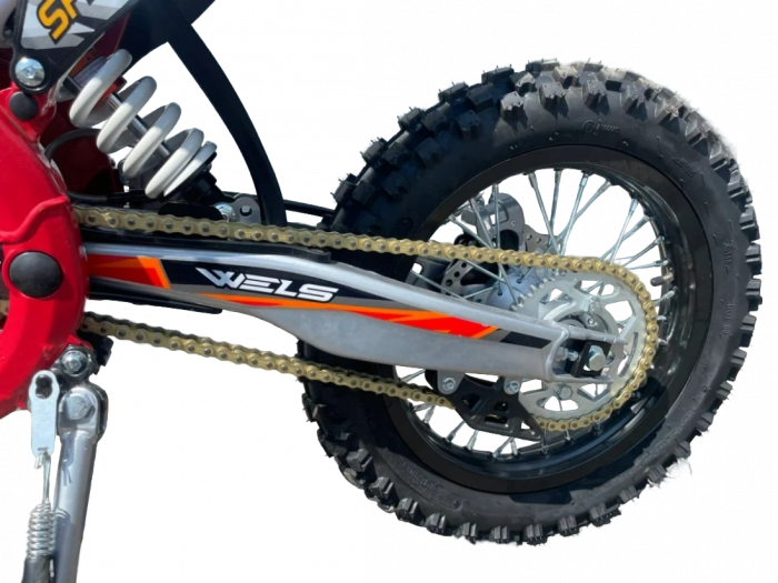 ПитБайк WELS TX 125 17/14 (Красный) MSD (WTR)