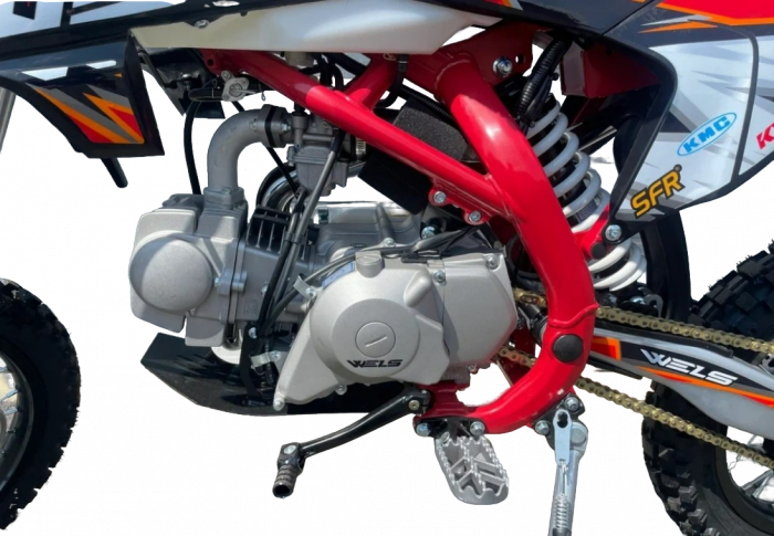 ПитБайк WELS TX 125 17/14 (Красный) MSD (WTR)