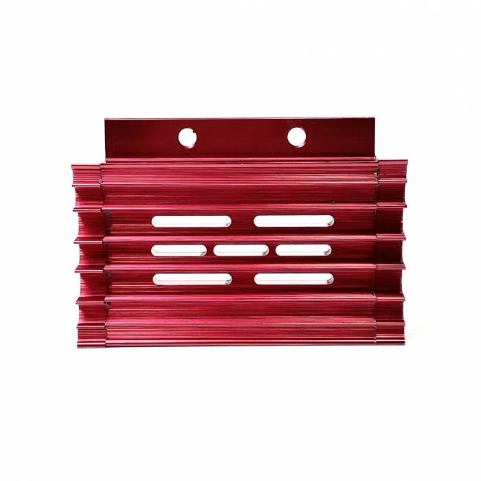 Радиатор алюминиевый в сборе красный