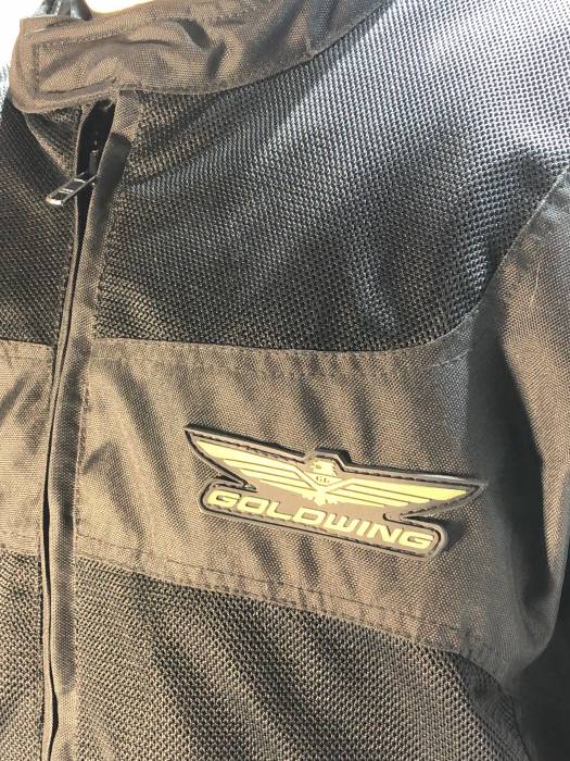Куртка мужская текстиль/сетка GOLDWING GOLD, Черный L