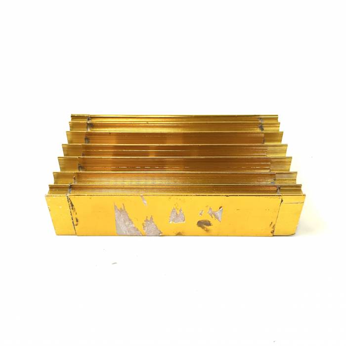 Радиатор алюминиевый золотой