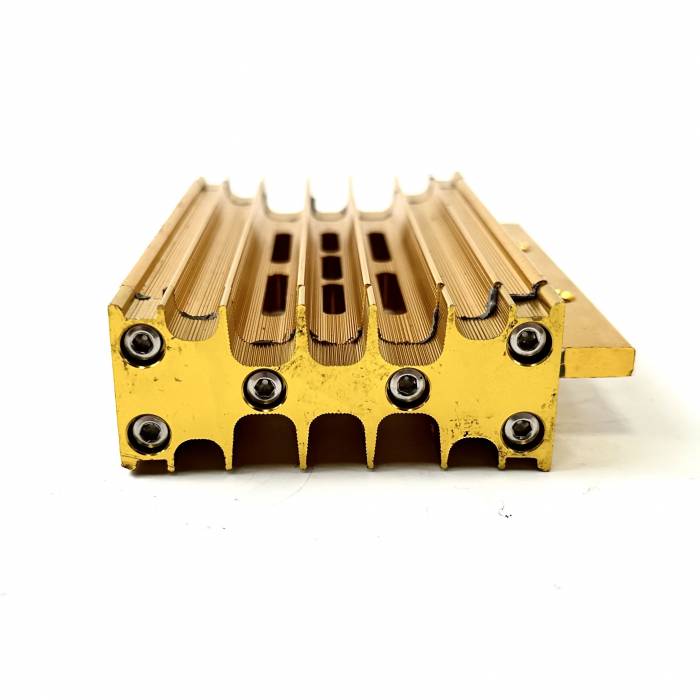 Радиатор алюминиевый золотой