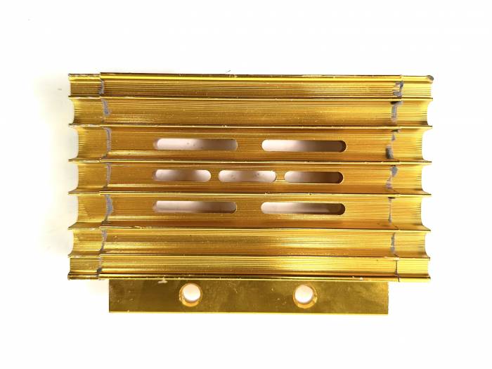 Радиатор алюминиевый золотой