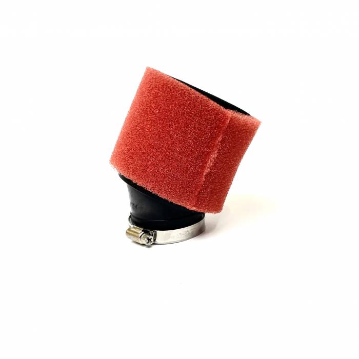 Воздушный фильтр 45 угловой, красный