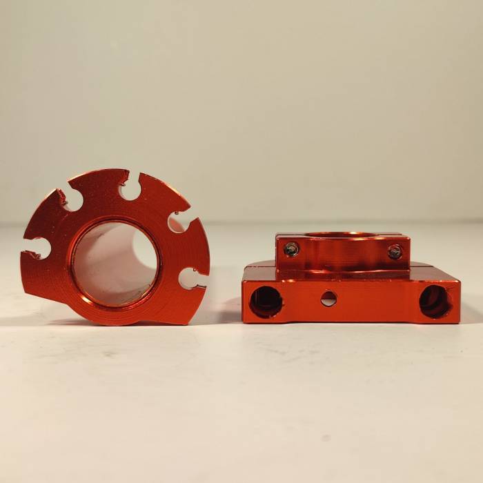 Ручка газа CNC алюминиевая золотая