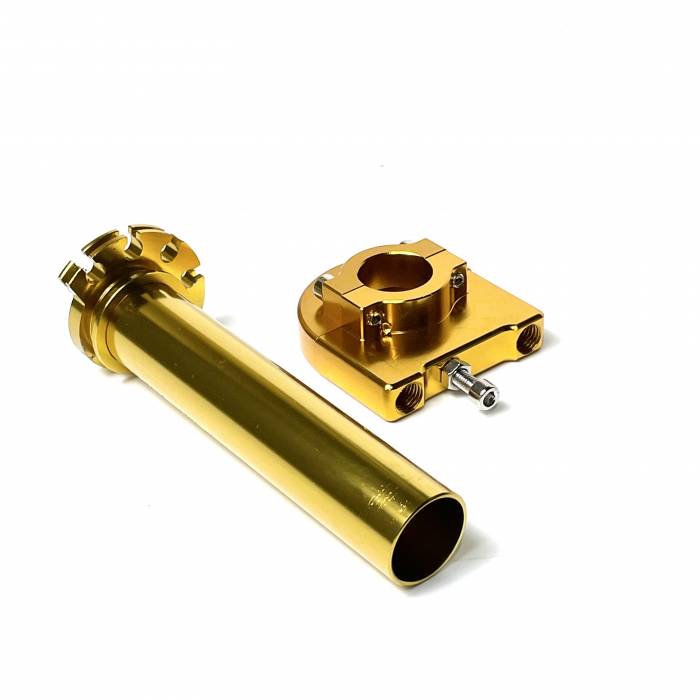 Ручка газа CNC алюминиевая золотая