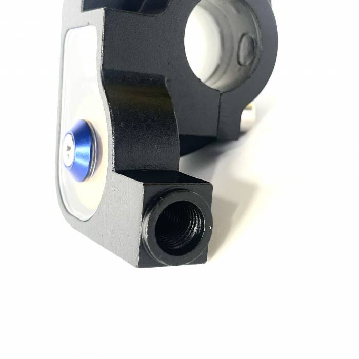 Ручка газа пластиковая короткоходная золотистая