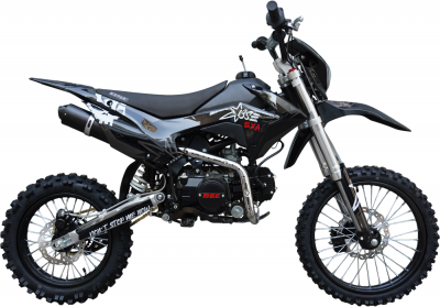 Питбайк BSE EXA SA 17/14 Black (Полуавтоматическая КПП) MSD