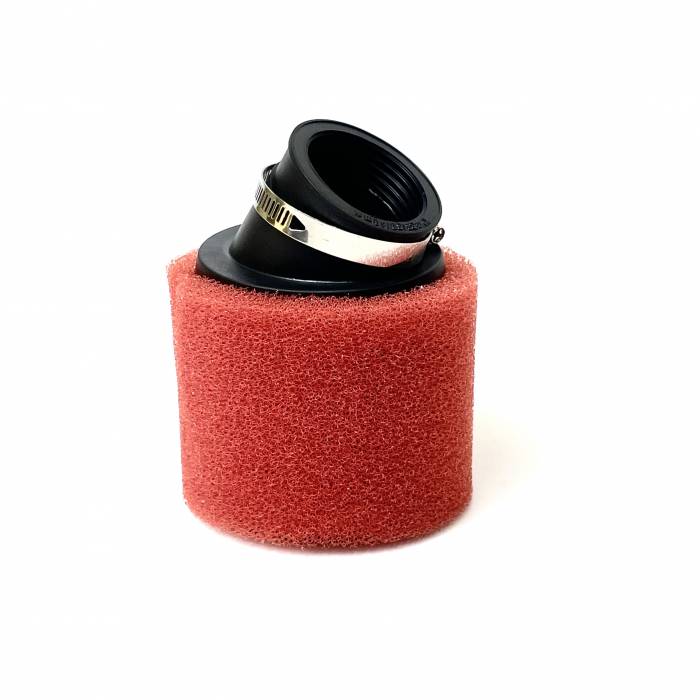 Фильтр воздушный 38 мм угловой красный