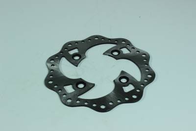 Тормозной диск фигурный С 4 болта (питбайк) 190мм