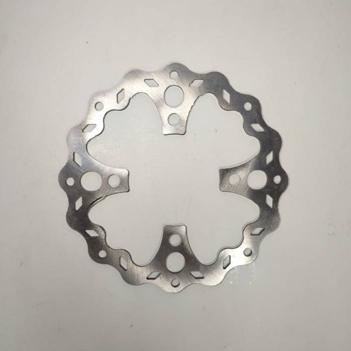 Тормозной диск фигурный С 4 болта (питбайк) 190мм