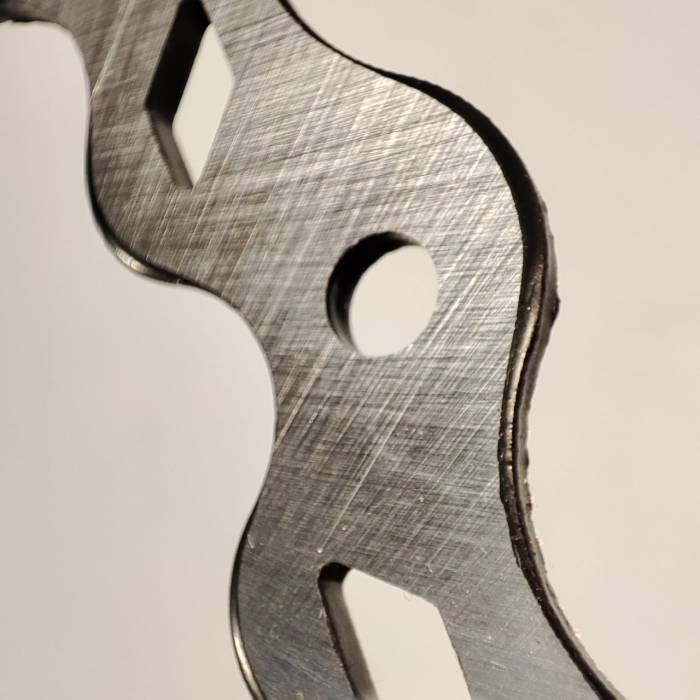 Тормозной диск фигурный С 4 болта (питбайк) 190мм