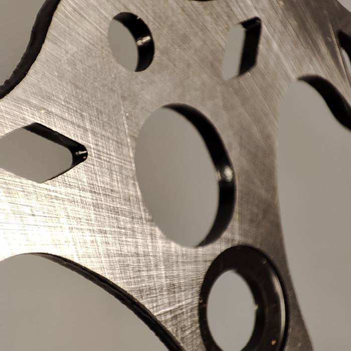 Тормозной диск фигурный С 4 болта (питбайк) 190мм