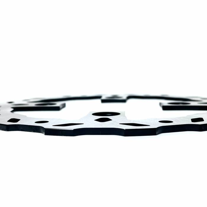 Тормозной диск фигурный С 4 болта (питбайк) 190мм