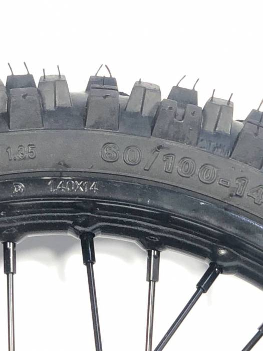 Обод передний 14" (d15mm, торм. диск 220мм) 60/100-14"