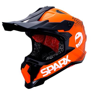 Шлем эндуро SPARX Raptor (JH-601) (оранжево-черный, L)