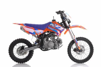 Мотоцикл Кроссовый Apollo RFZ START 125X-LE, 17/14 (Оранжевый) MSD (AO)