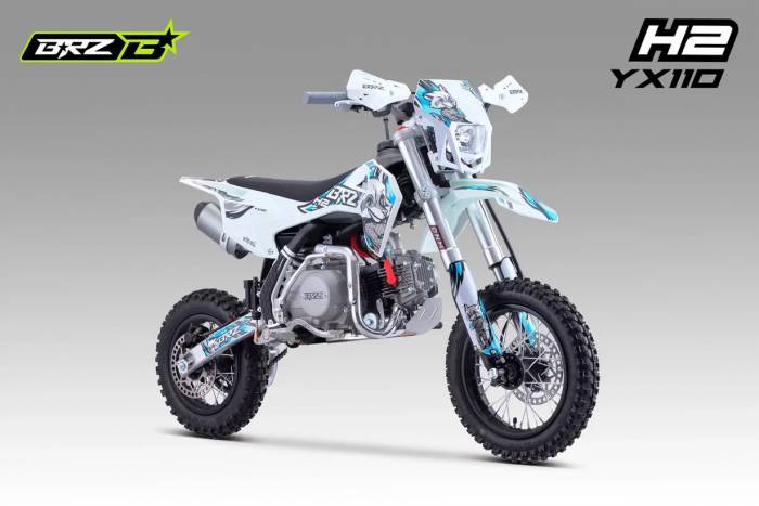 Питбайк BRZ H2 YX110 12/10 MSD (H2)