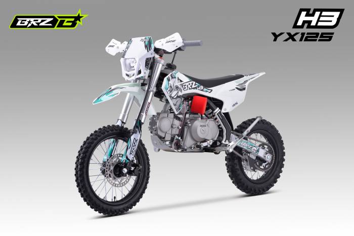 Питбайк BRZ H3 YX125 14/12 MSD (H3)