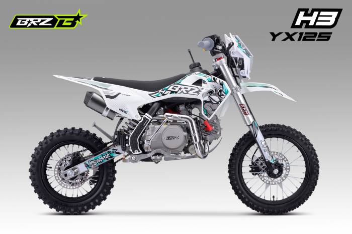Питбайк BRZ H3 YX125 14/12 MSD (H3)