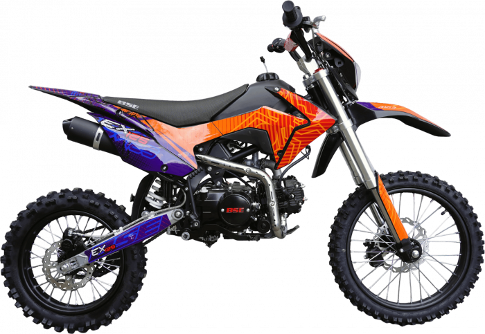 Питбайк BSE EX 14/12 Blue Orange Ant (040) MSD (EX-B)