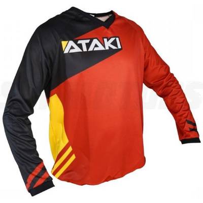 Джерси ATAKI Rampage (коричневый/желтый, M, 110352-929-7737)