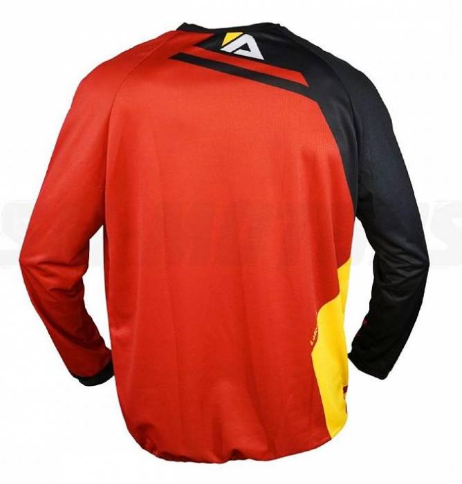 Джерси ATAKI Rampage (коричневый/желтый, M, 110352-929-7737)