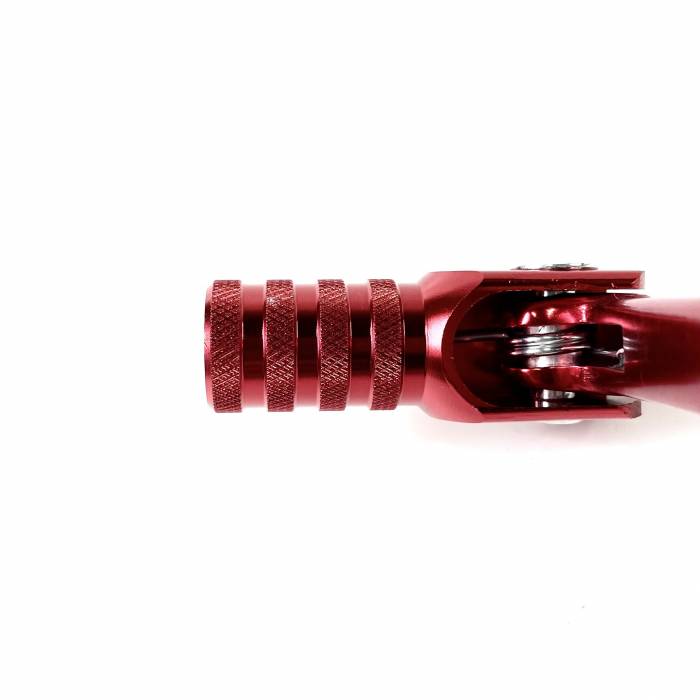 Рычаг КПП складной красный HX-118 CNC