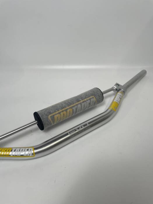 Руль PRO-TAPER (D=28, алюминий, с перемычкой, серебристый)