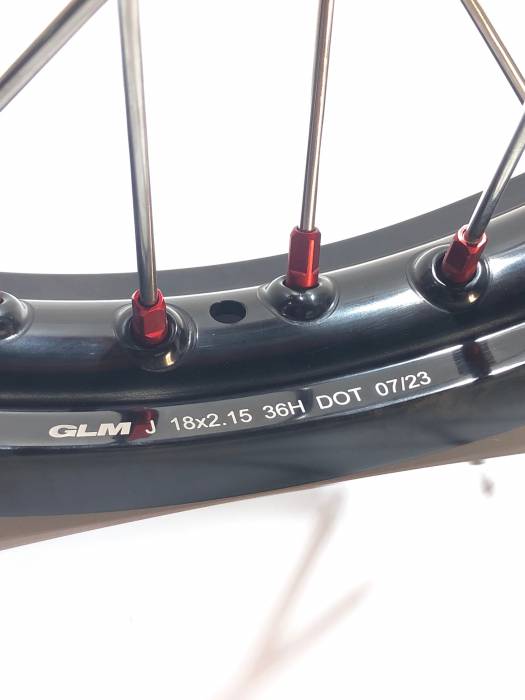 Обод в сборе 18" GLM 7050 Hasky 21/18 - GLM7050-CNC hub