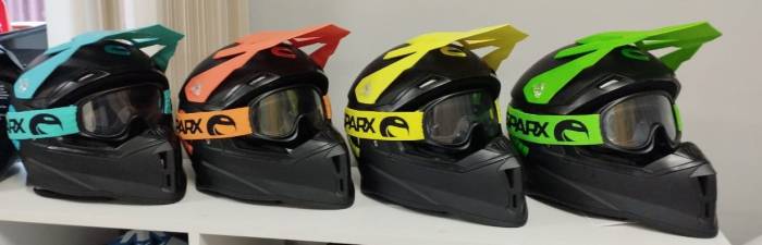 Шлем детский, Sparx, Recrut (HL169) ver.2, черно-желтый, YL