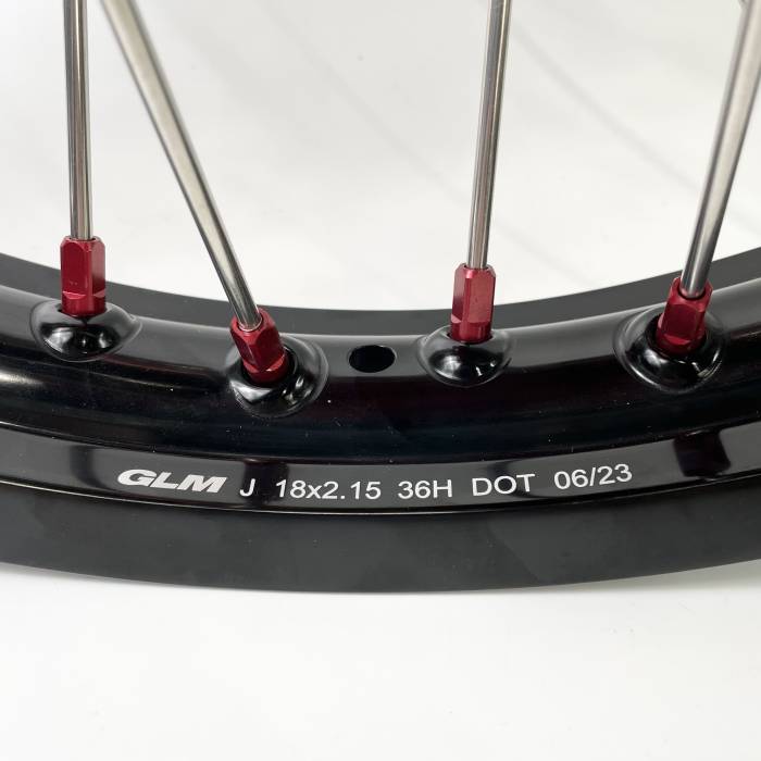 Обод в сборе 2,15-18" GLM 7050, ступица GH Hasky 21/18-GLM7050-GC hub