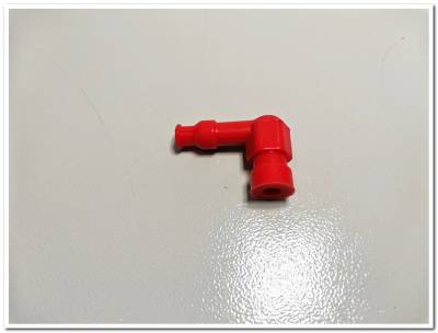 Колпачок свечной мото силикон (красный)