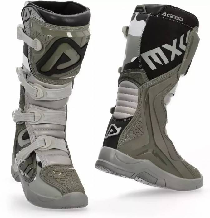 Мотоботы кроссовые Acerbis X-TEAM Brown/Grey, (р.42)